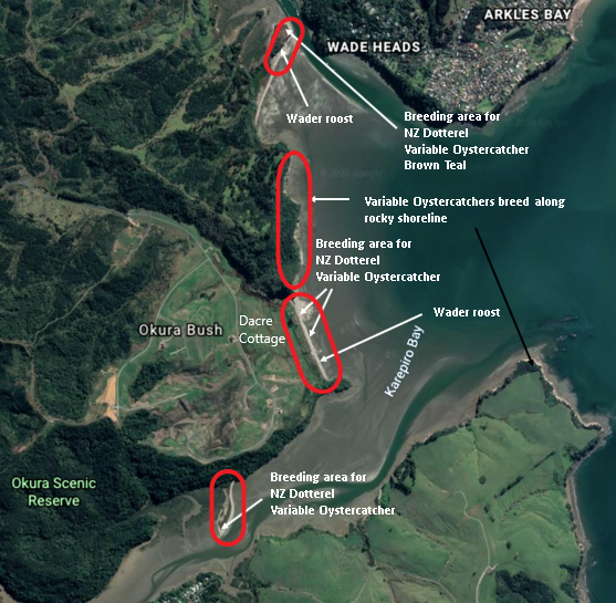 Breeding areas to avoid